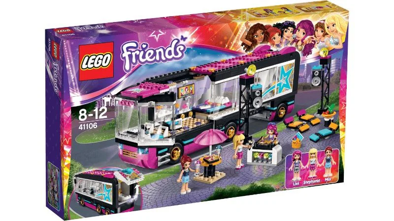 LEGO Friends - Pop Star Tour Bus foto