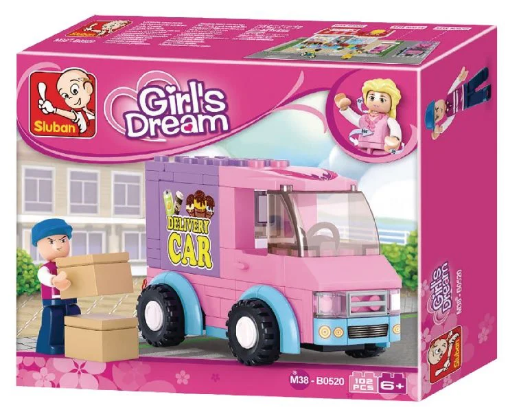 Constructor Sluban Girl's Dream Delivery Van foto