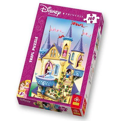 Puzzle Trefl Disney The Palace of Princesses, 160 piese foto