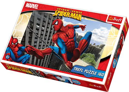 Puzzle Trefl Disney Marvel Spiderman "Skyscrapers climbing", 160 piese foto