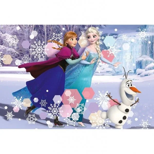 Puzzle Trefl Disney Frozen Ice skating, 160 piese foto