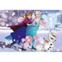 Puzzle Trefl Disney Frozen Ice skating, 160 piese foto