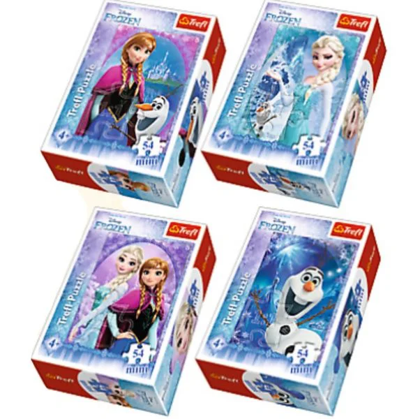 Пазл Trefl Disney Frozen "In the Frozen Land", 54 MINI эл. foto