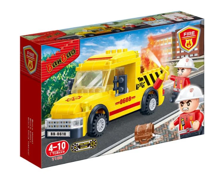 Constructor BanBao Fire Pickup Truck foto