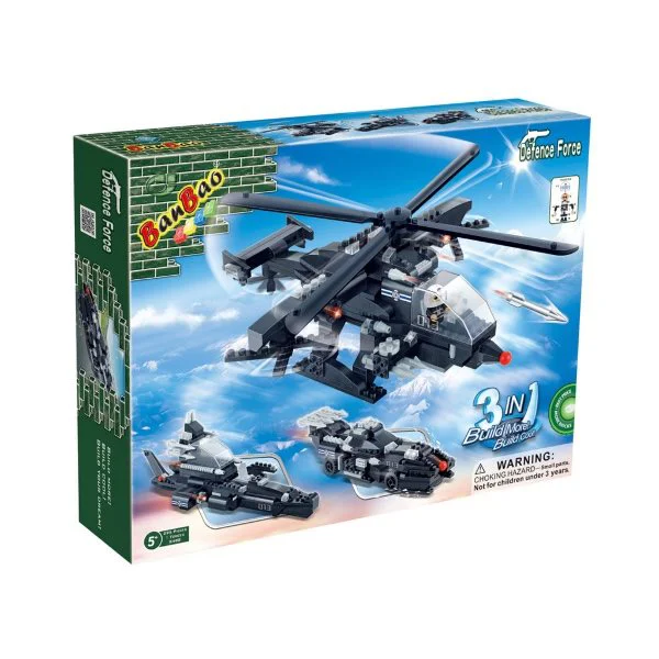 Constructor BanBao Army Helicopter