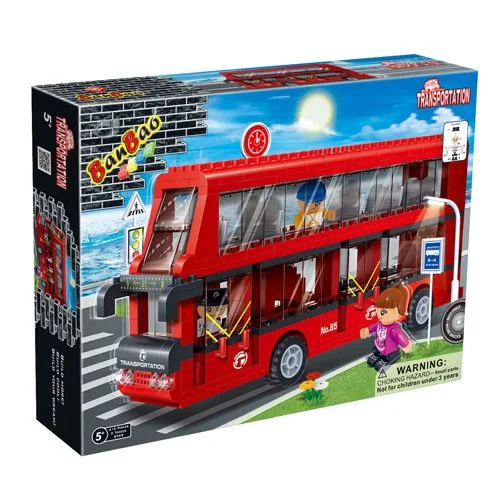 image for Constructor BanBao Double Decker Bus foto