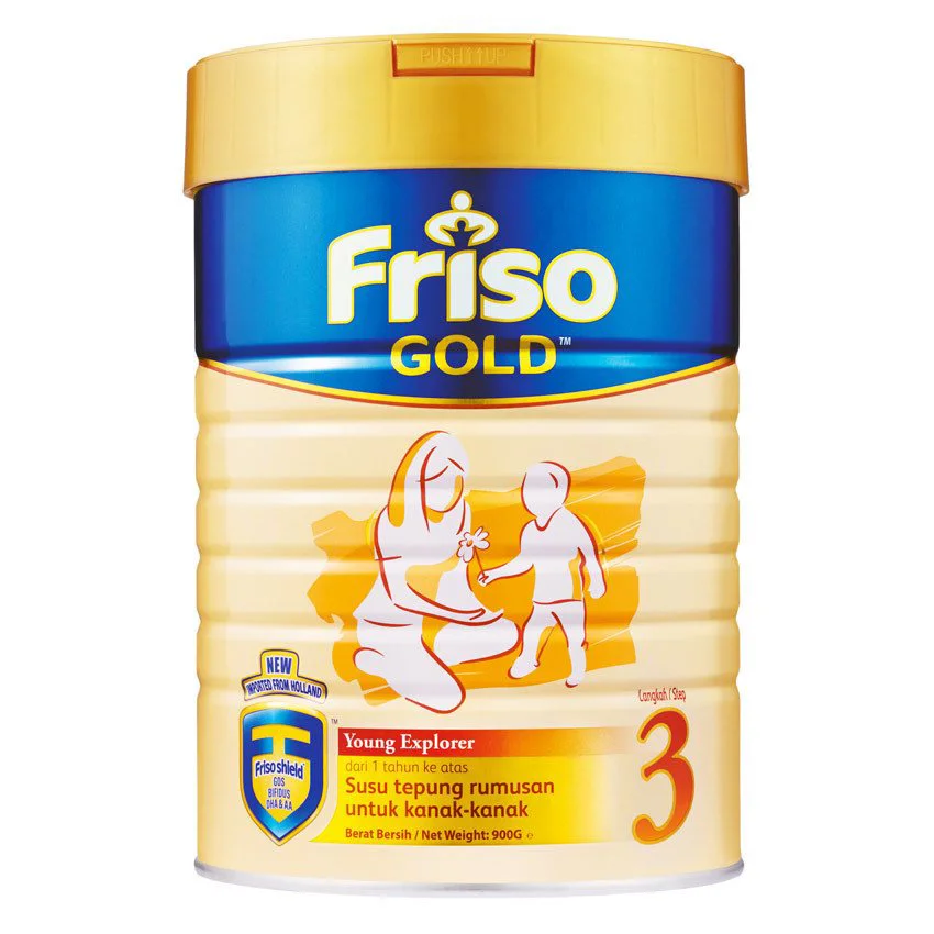 Formula de lapte Friso 3 Gold (1-3 ani), 400 g foto