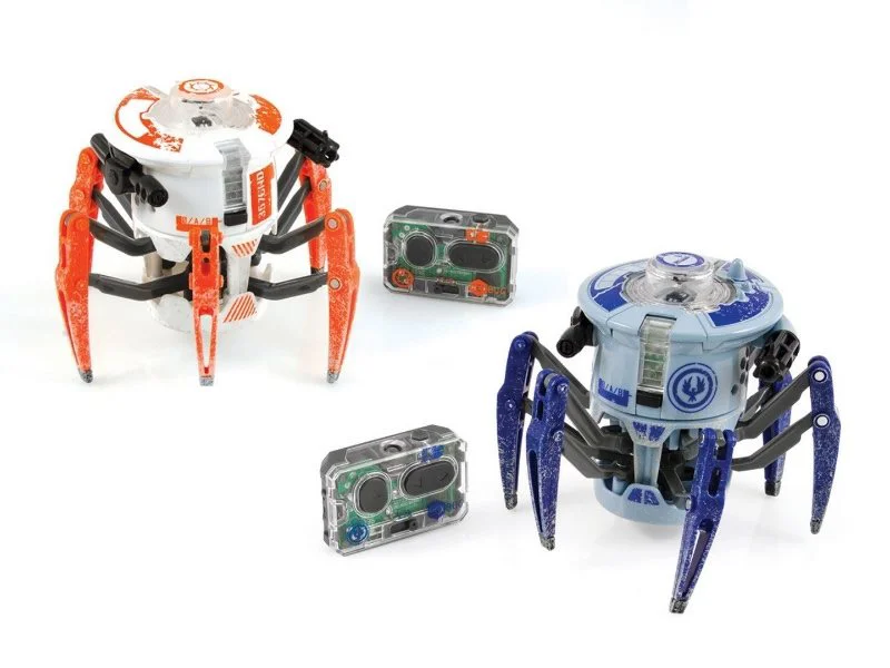 Set 2 paianjeni cu telecomanda HEXBUG Battle Spider Twin Pack foto