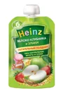 Пюре Heinz Яблоко, клубника и злаки (6+ мес.), 90 г foto