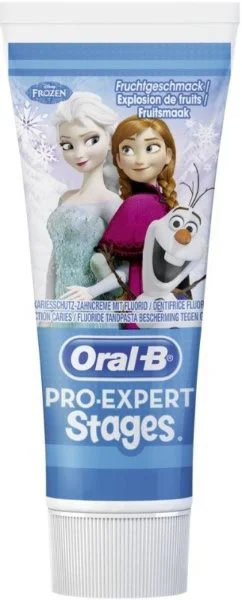 Pasta de dinti pentru copii Oral-B Pro-Expert Frozen (2+ ani), 75 ml