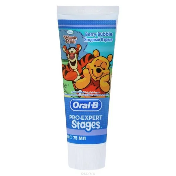 Pasta de dinti pentru copii Oral-B Pro-Expert Winnie (2+ ani), 75 ml