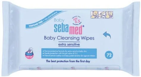 Servetele umede Sebamed Baby Extra Sensitive, 72 buc. foto