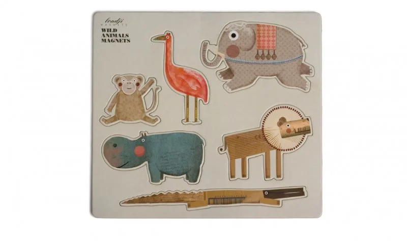 image for Magneti Londji Wild Animals Magnets foto