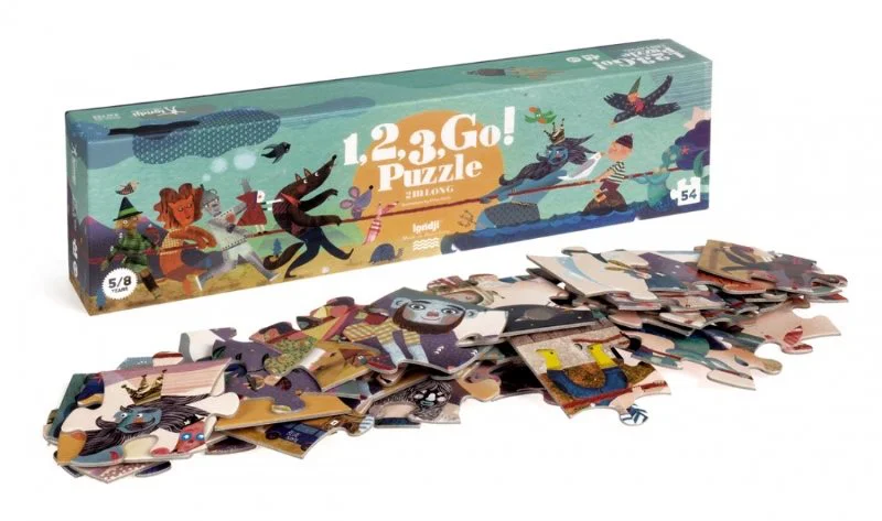 Пазл Londji 1,2,3 Go!, 200 см