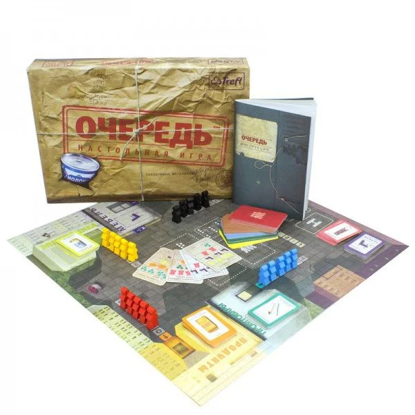 Настольная игра Trefl &quot;Очередь&quot; RU