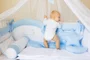 Комплект детского белья Specialbaby Sofia Пастельный голубой, 6 эл.