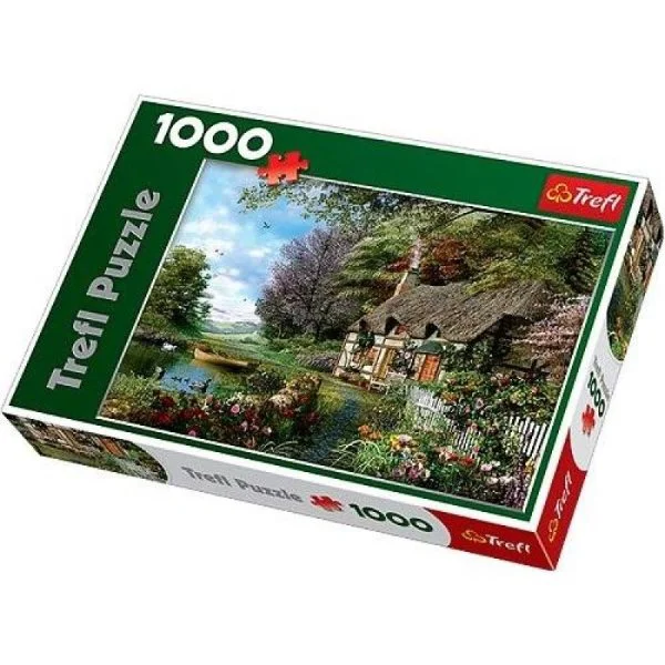 Puzzle Trefl Charming Nook, 1000 piese foto