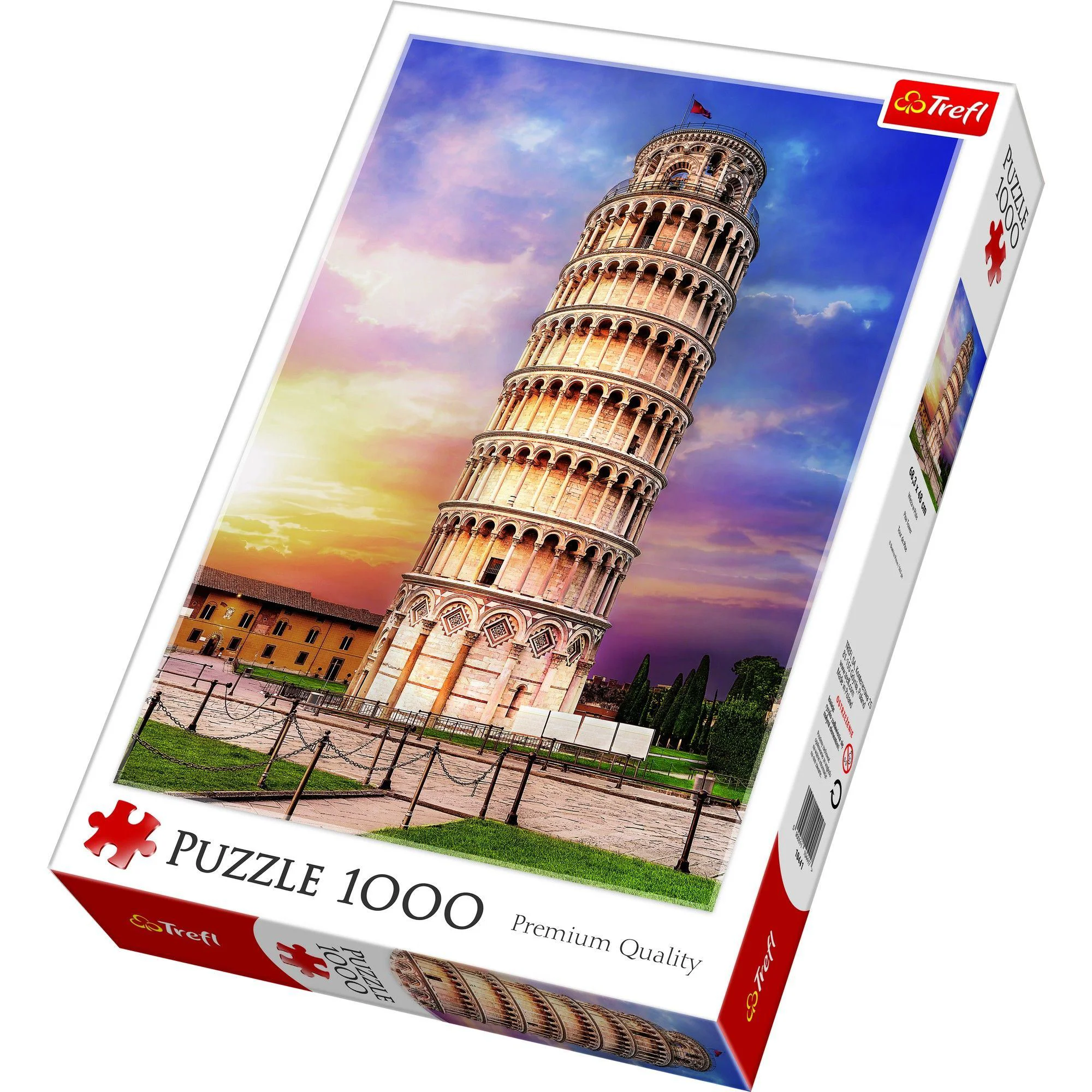 Puzzle Trefl Turnul Pisa, 1000 piese foto