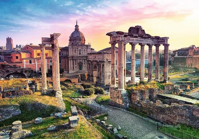 Puzzle Trefl Roman Forum, 1000 piese foto