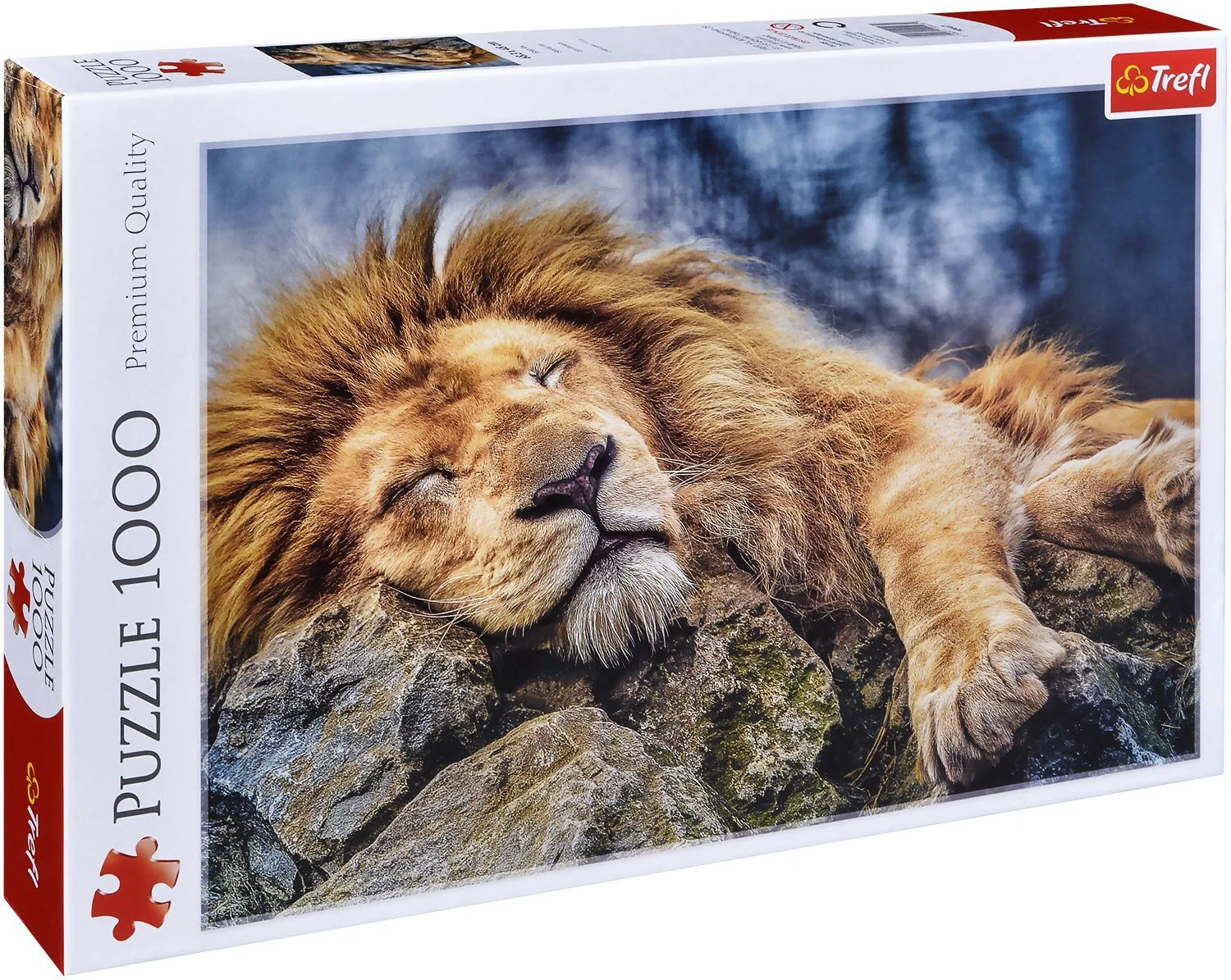 Puzzle Trefl Leul adormit, 1000 piese