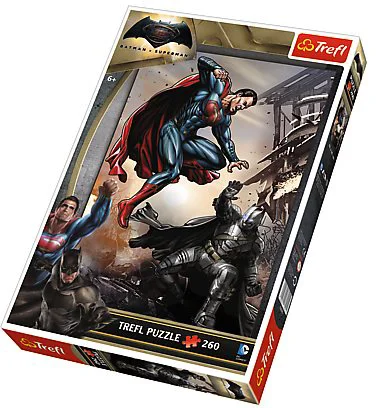 Puzzle Trefl Batman vs Superman: Dawn of Justice, 260 piese foto