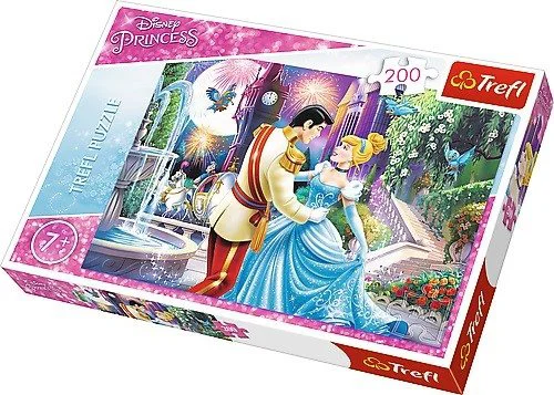 Puzzle Trefl Disney Princess Dance in the Moonlight, 200 piese foto