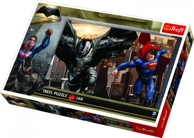 Puzzle Trefl Batman vs Superman: Dawn of Justice, 160 piese foto