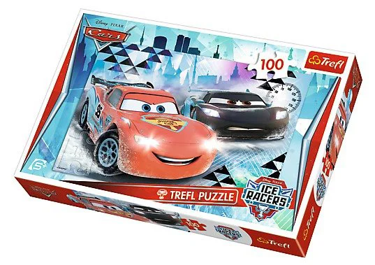 Puzzle Trefl Disney Cars 2 Ice Adventure, 100 piese foto