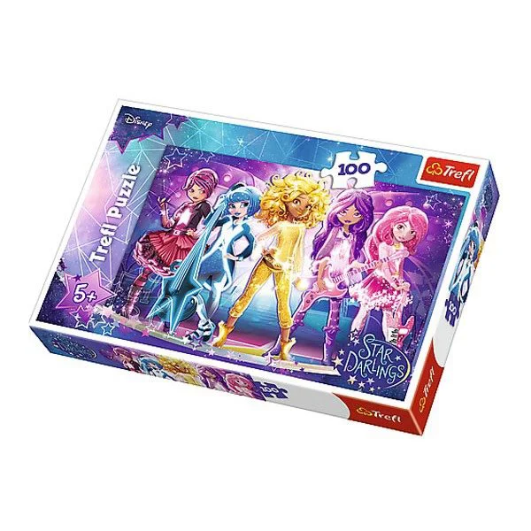Puzzle Trefl Disney Star Darlings Stardust Concert, 100 piese foto