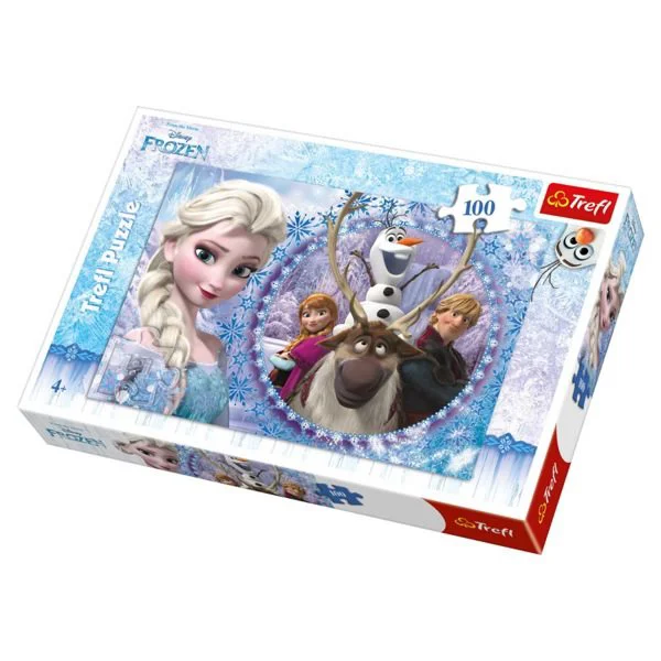 Puzzle Trefl Disney Frozen, 100 piese foto