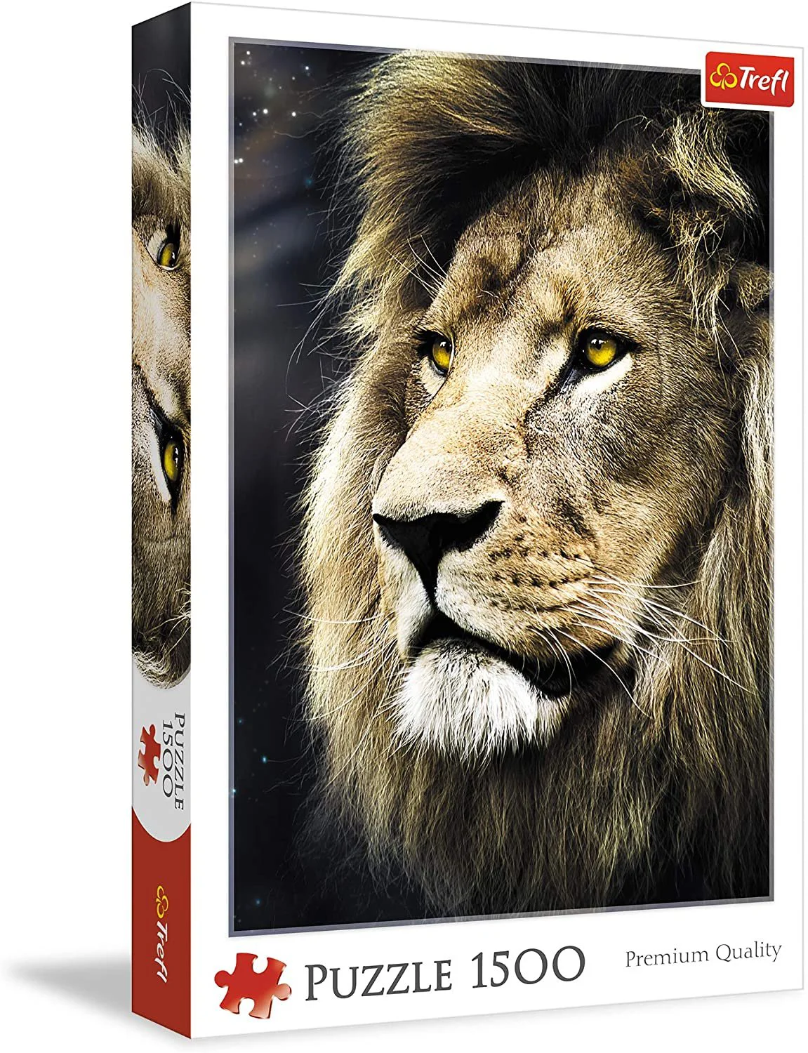Puzzle Trefl Lion's Portrait, 1500 piese foto