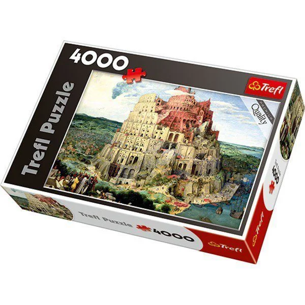Puzzle Trefl Tower of Babel, 4000 piese foto
