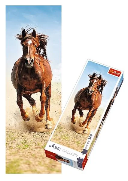Puzzle Trefl Galloping Horse, 300 piese foto