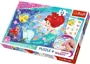 Puzzle Trefl Disney Princess "Arielle indeed the fish" + stickers, 54 piese foto
