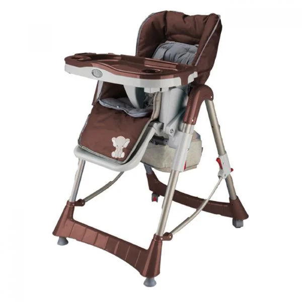 image for Scaun de masa BabyGo Tower Maxi Brown foto