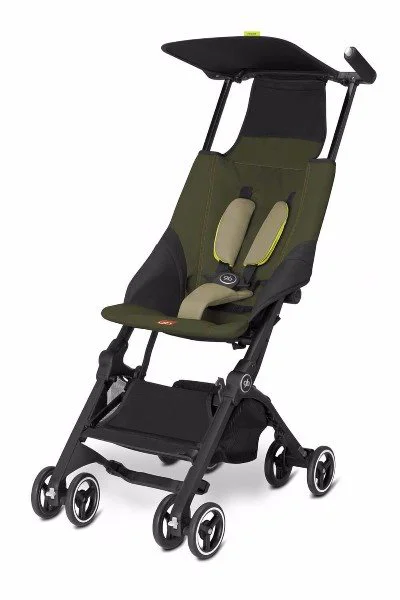 Коляска летняя GB Pockit Lizard Khaki foto
