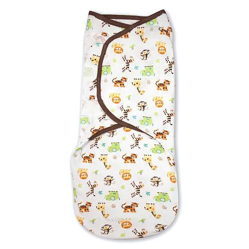 Sistem de infasare pentru bebelusi Summer Infant SwaddleMe Jungle (4-6 luni) foto