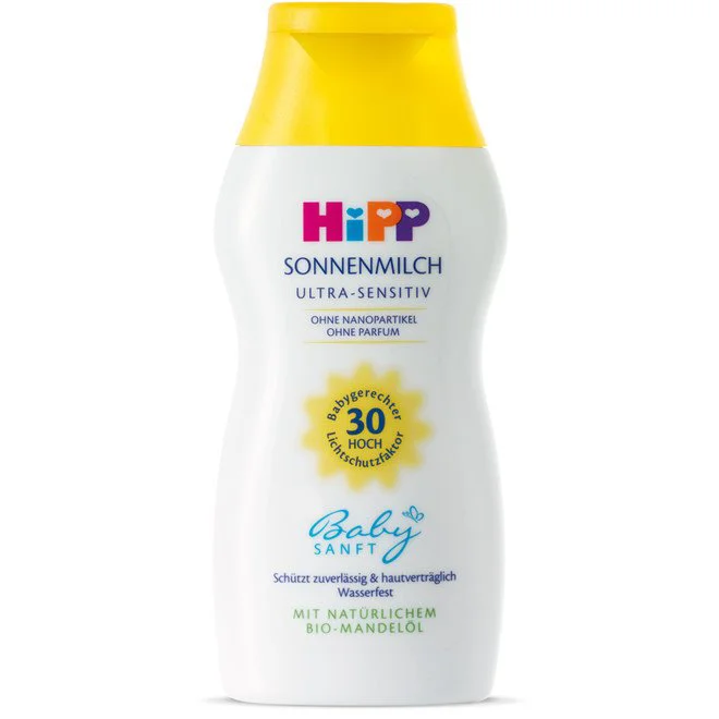image for Молочко солнцезащитное HiPP BabySanft SPF 30, 200 мл foto