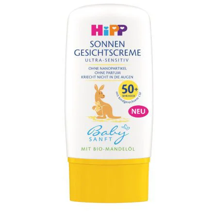 image for Crema de protectie solara HiPP BabySanft SPF 50+, 30 ml foto