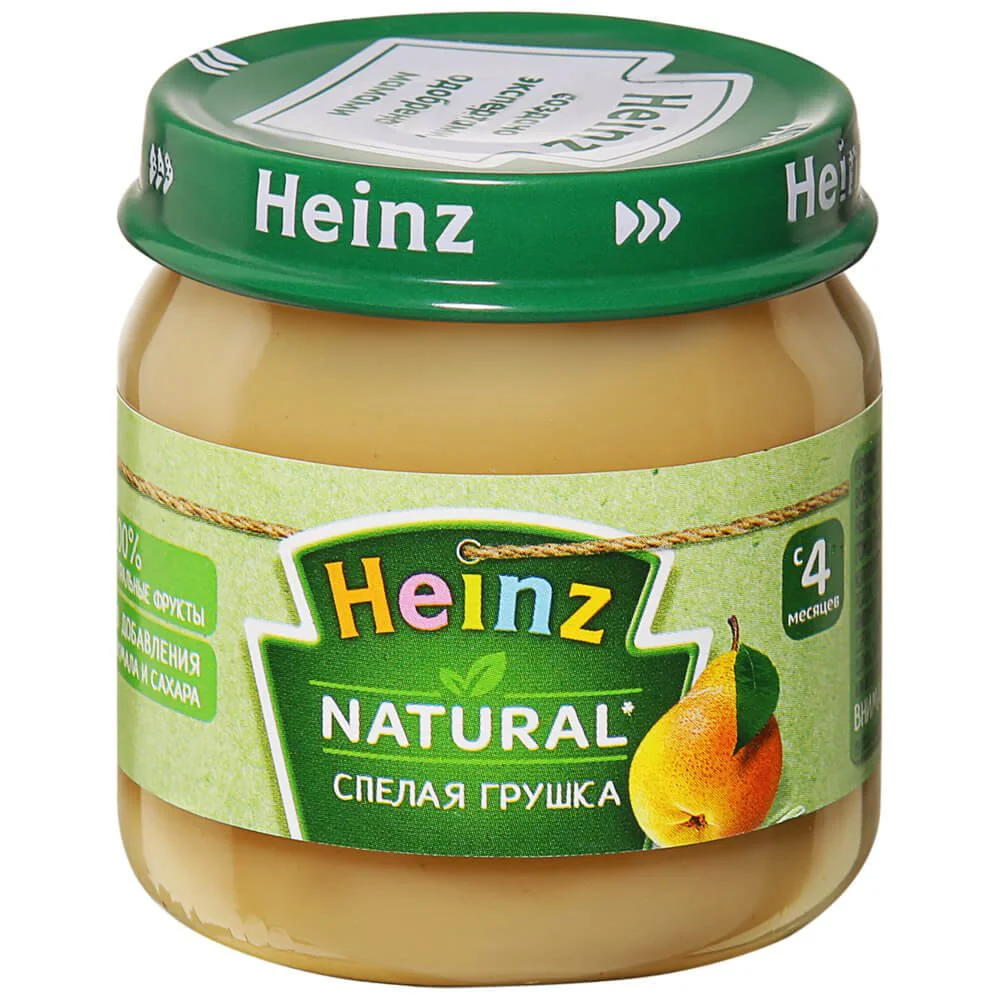 image for Piure Heinz de pere (4+ luni), 80 g foto