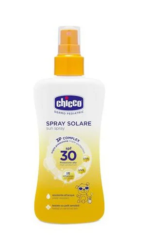 Spray de protectie solara Chicco SPF 30, 150 ml
