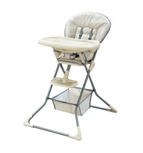 Scaun pentru alimentatie Bimbo Simple Cream foto