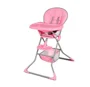 Scaun pentru alimentatie Bimbo Simple Pink foto