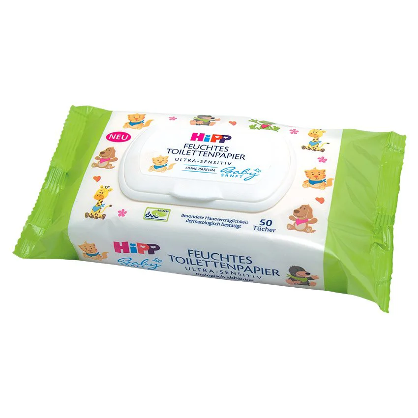image for Детские влажные салфетки HiPP BabySanft Ultra-Sensitive, 50 шт. foto