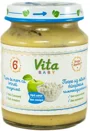 Пюре Vita Baby Яблоко с творогом (6+ мес.), 135 г