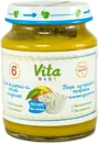 Пюре Vita Baby Персик с творогом (6+ мес.), 135 г