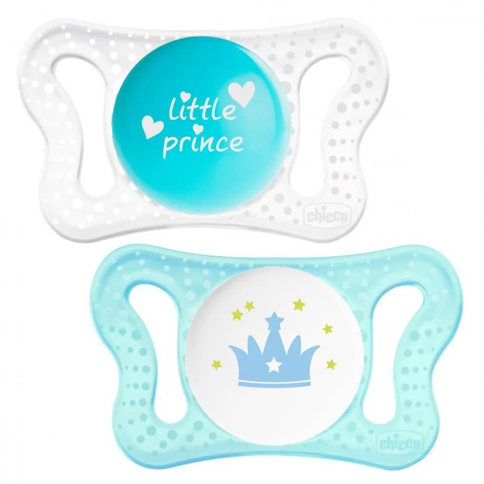 image for Мини-пустышки Chicco Physio Micro силиконовые (0-2 мес.), 2 шт. foto