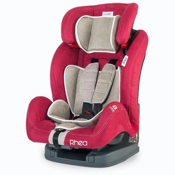 Автокресло с системой Isofix Coccolle Rhea 9-36 кг Красное foto