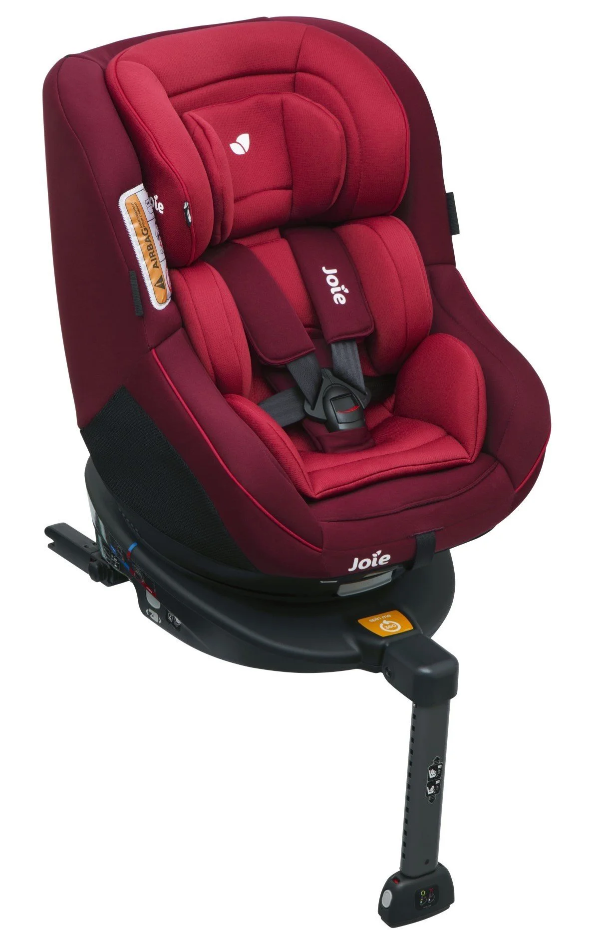 Scaun auto rotativ cu isofix Joie Spin 360 Merlot 0-18 kg foto