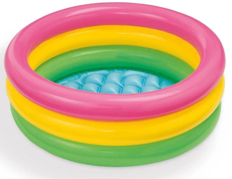 image for Piscina cu fund gonflabil pentru copii Intex 61x22 foto